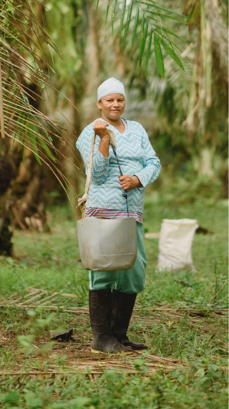 Agricultora de palma